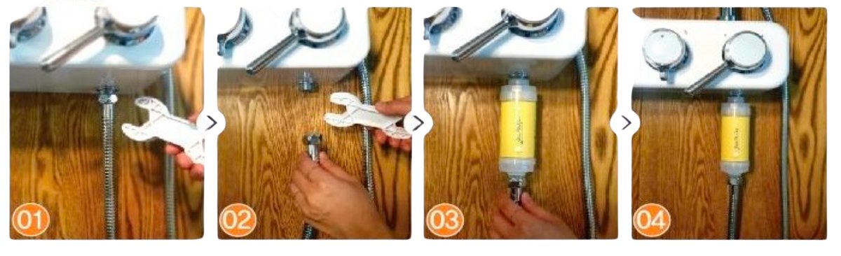 Install at the tap connection