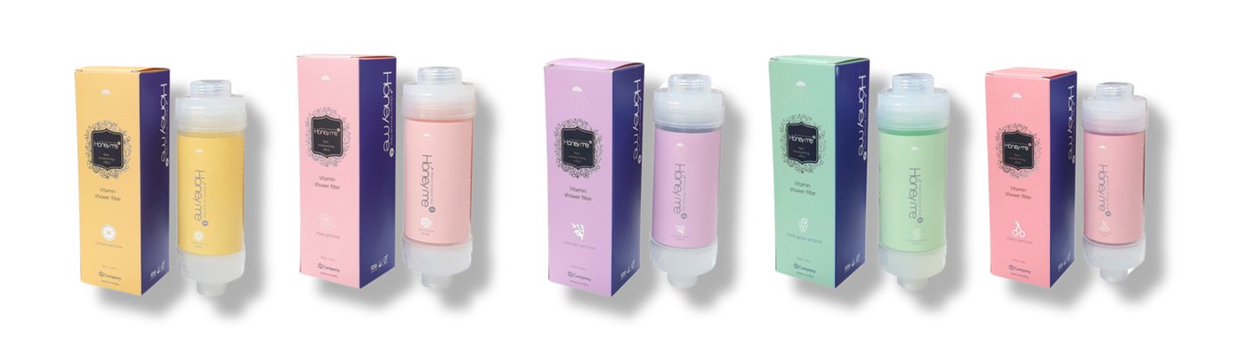 Vitamin shower filter fragrances